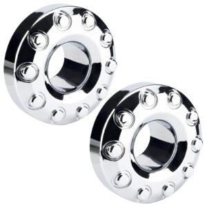 2pcs 19.5 inch 10 lug front car wheel hub center